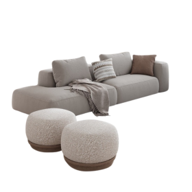 Sofa Băng  Xám Thanh Lịch - SF29