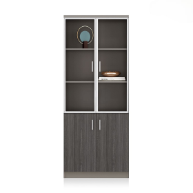 Tủ Tài Liệu 2 Cánh Kính Văn Phòng - THS121
