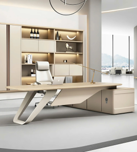 Bàn Làm Việc Giám Đốc Góc L Có Hộc - BGĐ93