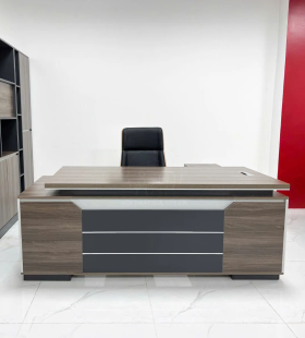 Bàn Giám Đốc Yếm Ốp Nổi Trang Nhã - BGĐ136