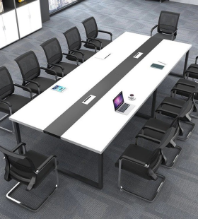 Bàn Họp Văn Phòng Chân Sắt U 3m6 x 1m2 - BH19