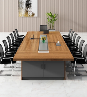 Bàn Họp Văn Phòng Có Hộc Tủ 3m6 - BH25