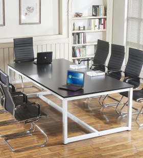 Bàn Họp Văn Phòng Chân Sắt Trắng 2m x 1m - BH18