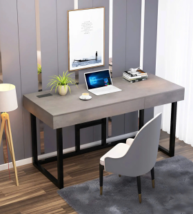 Bàn Làm Việc Chân Hộp Sắt Vuông Cao Cấp - BLV129