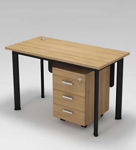 Bàn Làm Việc Văn Phòng Có Yếm - BLV35