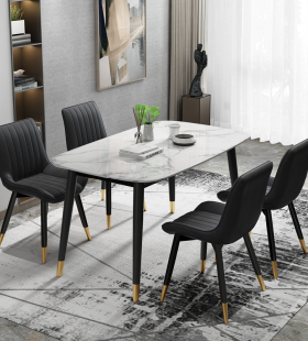 Bộ Bàn Ăn Ceramic 4 Ghế Loft - BGA1