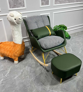 Ghế Thư Giản Bập Bênh Có Đôn - GTG1