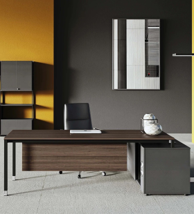 Bàn Giám Đốc Văn Phòng góc L Giá Tốt- BGĐ39