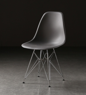 Ghế Cà Phê Eames Chân Sắt Mạ Crom - CF4