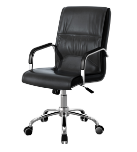 Ghế Giám Đốc Chân Xoay Bọc Da PU - GGĐ4