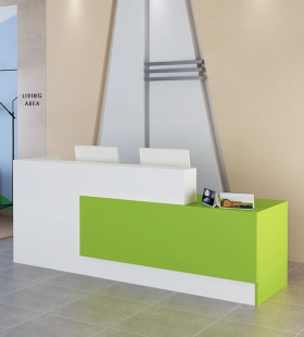 Quầy Lễ Tân Gỗ MDF Khách Sạn - LT2