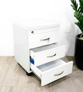 Hộc Tủ Phụ 3 Ngăn Di Động Màu Trắng - TP39