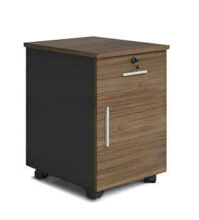 Hộc Tủ Phụ 2 Ngăn Vân Gỗ - TP37