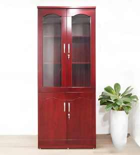 Tủ Tài Liệu 2 Cánh Màu Sơn PU - THS246