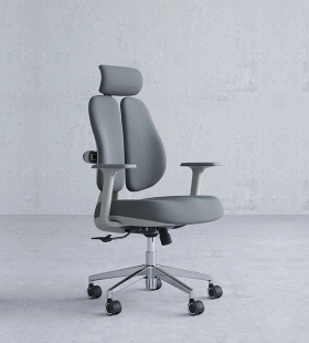 Ghế Xoay Văn Phòng DOUBACK Bọc Nệm Chuẩn Ergonomic - GX59