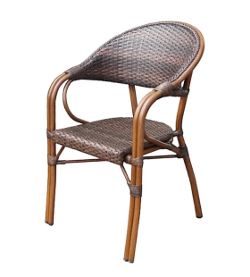 Ghế Sân Vườn Giả Mây Màu Gỗ - SV3