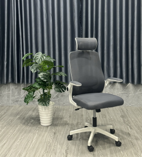 Ghế Công Thái Học Xoay Tay Gập 3D - CTH10