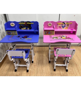 Bàn Ghế Học Sinh Hoạt Hình Cho Bé Nhập Khẩu - BGHS4