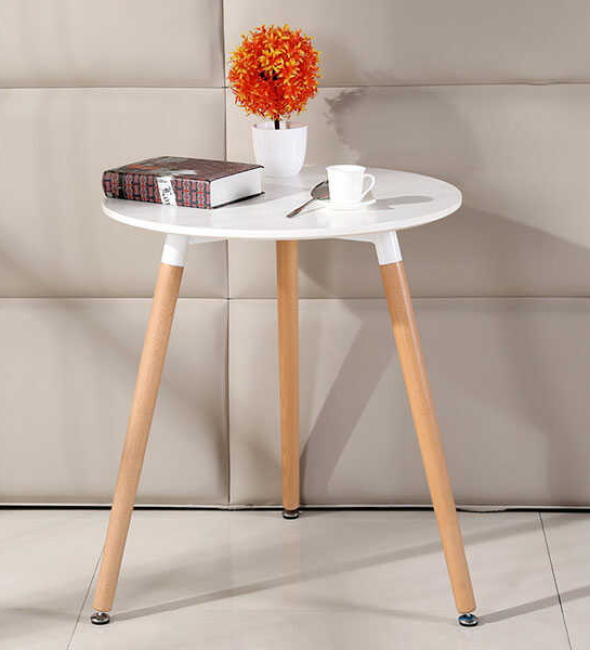 Bàn Cà Phê Eames 3 Chân Mặt Trắng - BCF3