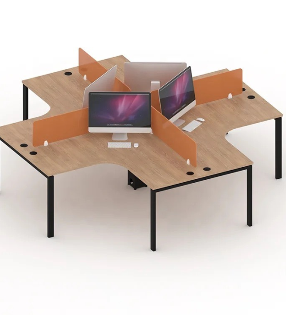 Bàn Cụm 4 Chỗ Ngồi Có Vách - BC27