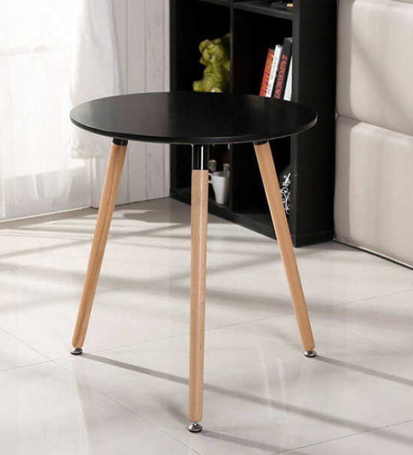 Bàn Cà Phê Eames 3 Chân Màu Đen - BCF6 