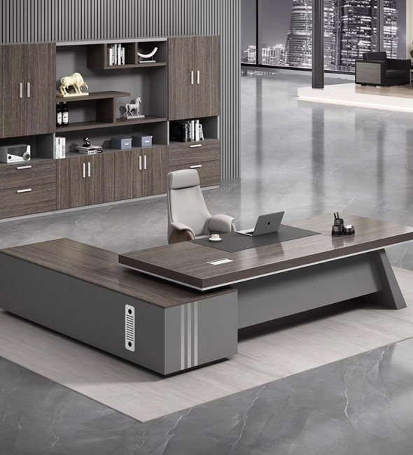 Bàn Giám Đốc Góc Chữ L Cao Cấp - BGĐ1