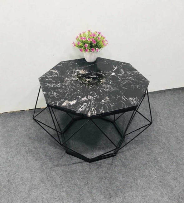 Bàn Trà Sofa Kim Cương Mặt Vân Đá - BT2