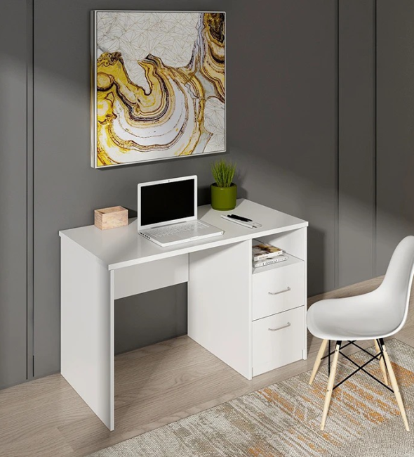 Bàn Làm Việc Văn Phòng Hộc Tủ Hiện Đại-  BG23