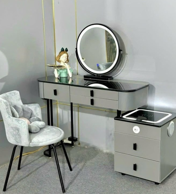 Bàn Trang Điểm Đèn Led Đa Năng - BTD10