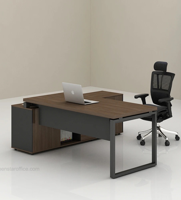 Bàn Giám Đốc Góc L Thiết Kế Thông Minh - BGĐ58