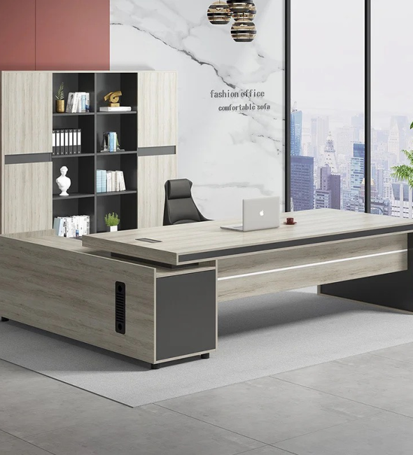Bàn Giám Đốc Sang Trọng Góc L - BGĐ35