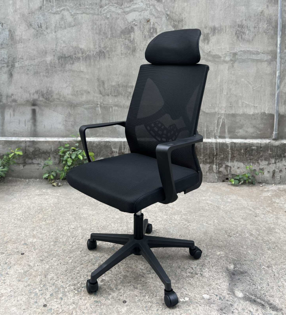 Ghế Xoay Văn Phòng Lưng X Tay Vuông- GX32