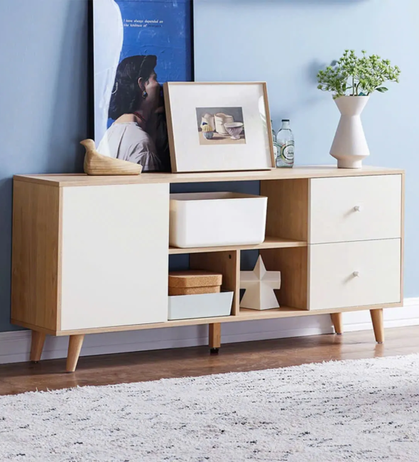 Kệ Tivi Dáng Thấp 3 Ngăn Kéo Đa Năng - KTV16