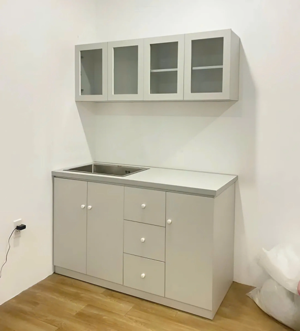 Tủ Bếp Mini Thiết Kế Đơn Giản Tiện Lợi - TB14