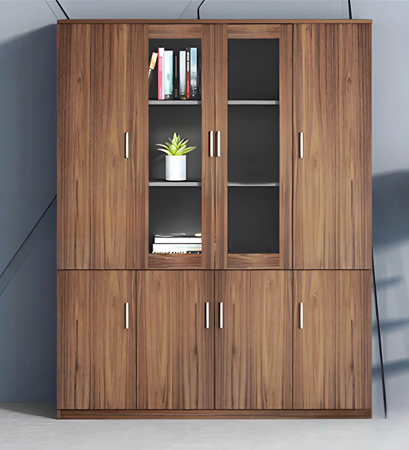 Tủ Tài Liệu 4 Cánh Gỗ MDF - THS255