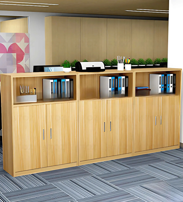 Tủ Văn Phòng Đựng Tài Liệu Gỗ MDF - THS214