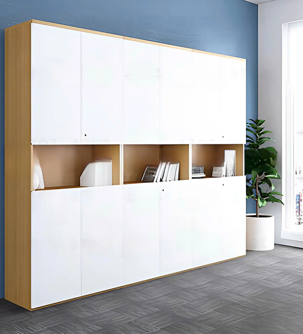 Tủ Tài Liệu Gỗ Kiểu Dáng Hiện Đại 2m4 - THS262