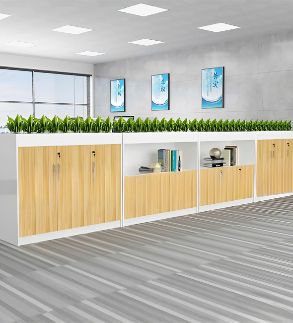 Tủ Tài Liệu Thấp Để Trồng Cây Xanh  - THS204