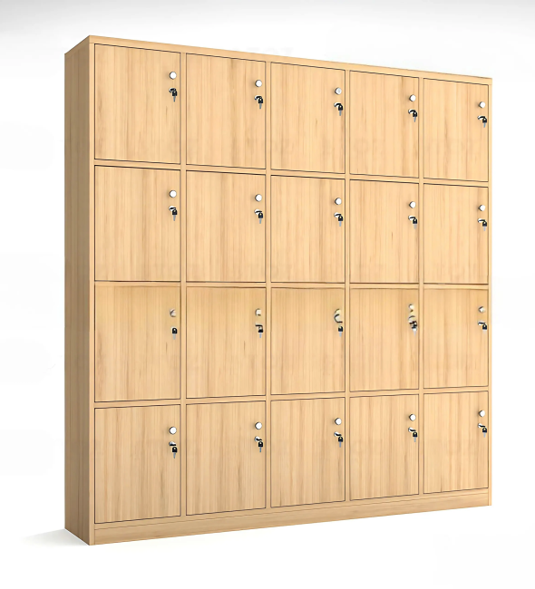 Tủ Locker Gỗ MDF 20 Ngăn - TLK80