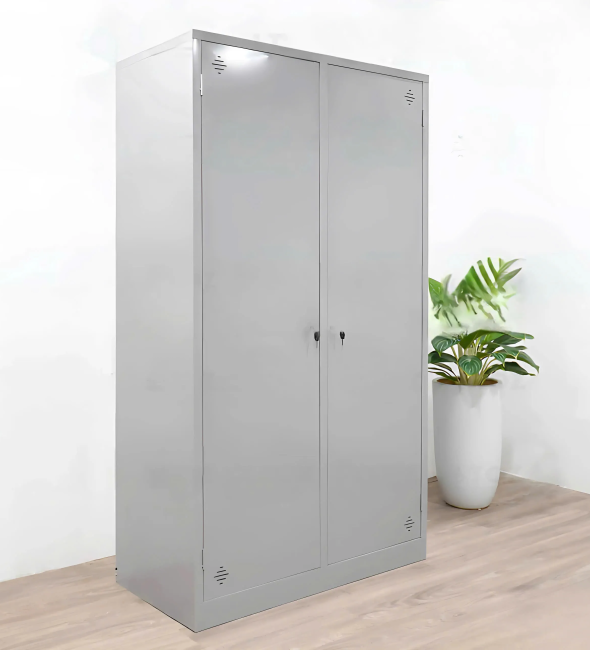 Tủ Locker Sắt Sơn Tĩnh Điện 2 Cánh Cửa Kín - TLK50