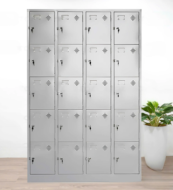 Tủ Locker Sắt Chống Gỉ 20 Ngăn- TLK31
