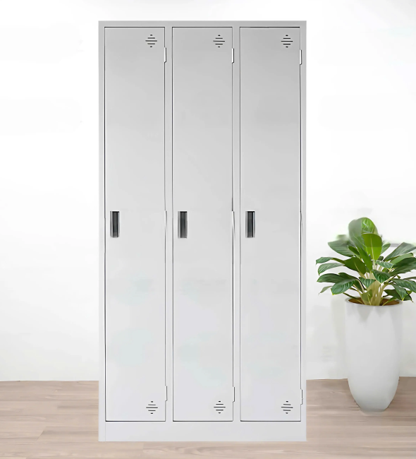 Tủ Locker Sắt Bảo Mật 3 Cánh Dài - TLK33