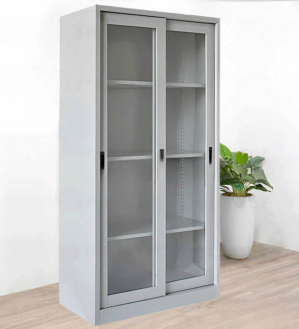 Tủ Locker Sắt Cánh Kính Cửa Lùa - TLK47
