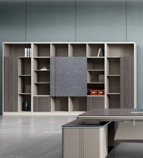 Tủ Tài Liệu Lãnh Đạo Gỗ MDF Cao Cấp - THS96