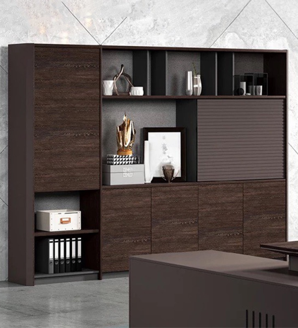 Tủ Tài Liệu Gỗ MDF Giá Rẻ - THS114