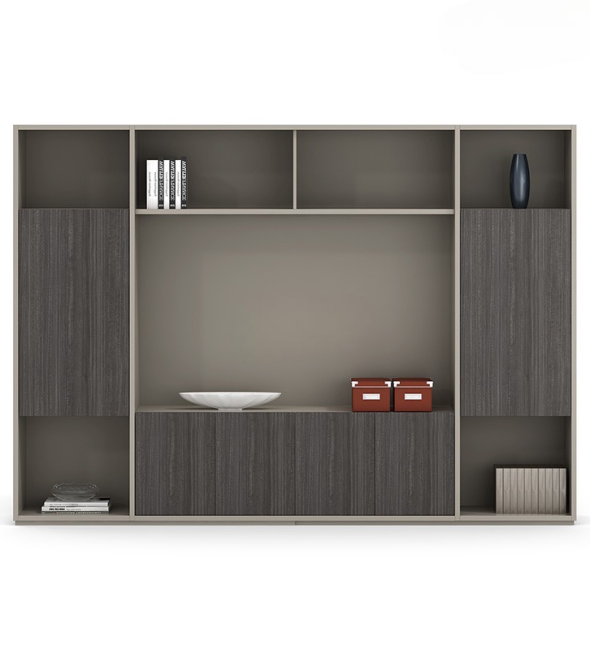 Tủ Tài Liệu Gỗ MDF Kiểu Dáng Đẳng Cấp - THS119
