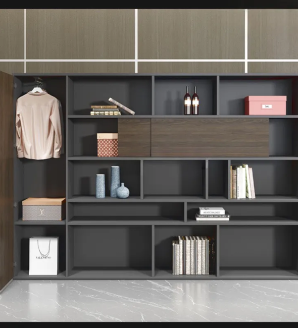 Tủ Tài Liệu Có Kệ Để Đồ Trang Trí -  THS128