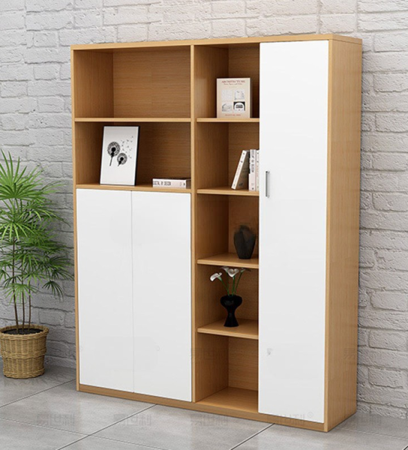 Tủ Văn Phòng 2 Cánh Mở Có Ngăn Tiện Lợi - KS34