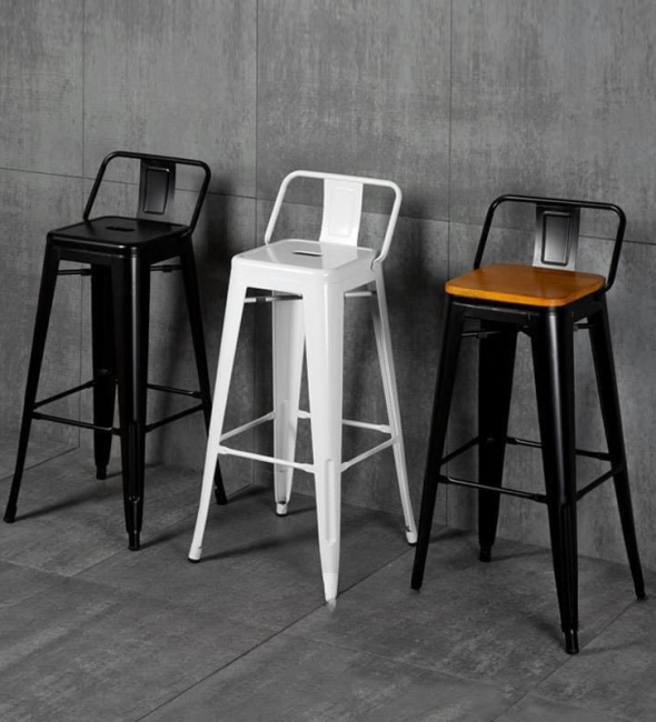 Ghế Bar ToLix Có Tựa Lưng - QB7