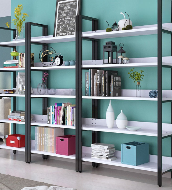 Tủ Văn Phòng Trang Trí  5 Tầng Hiện Đại - KS35
